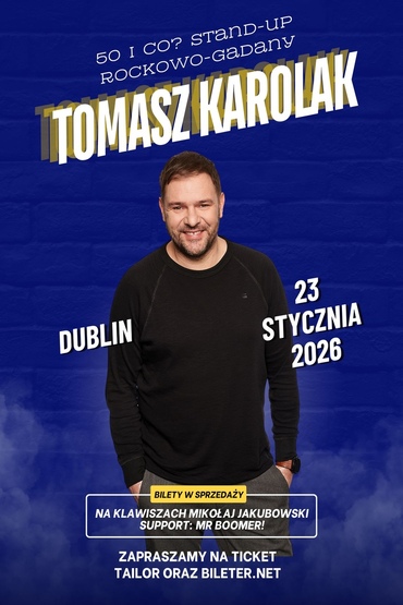 Stand-up: Tomasz Karolak | Dublin 2026
