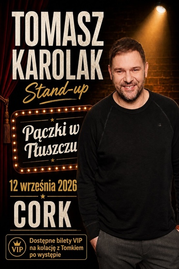 Tomasz Karolak stand-up Cork | Irlandia 2026 