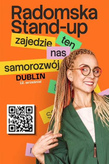 DUBLIN! Aleksandra Radomska w programie „Zaj**** nas ten samorozwój” | Stand-Up
