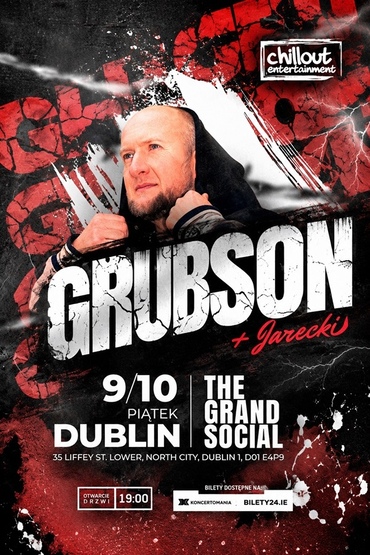 Grubson Live w Dublinie 2026 – Polski Rap na Żywo!