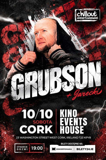 Grubson Live w Cork 2026 – Polski Rap na Żywo!